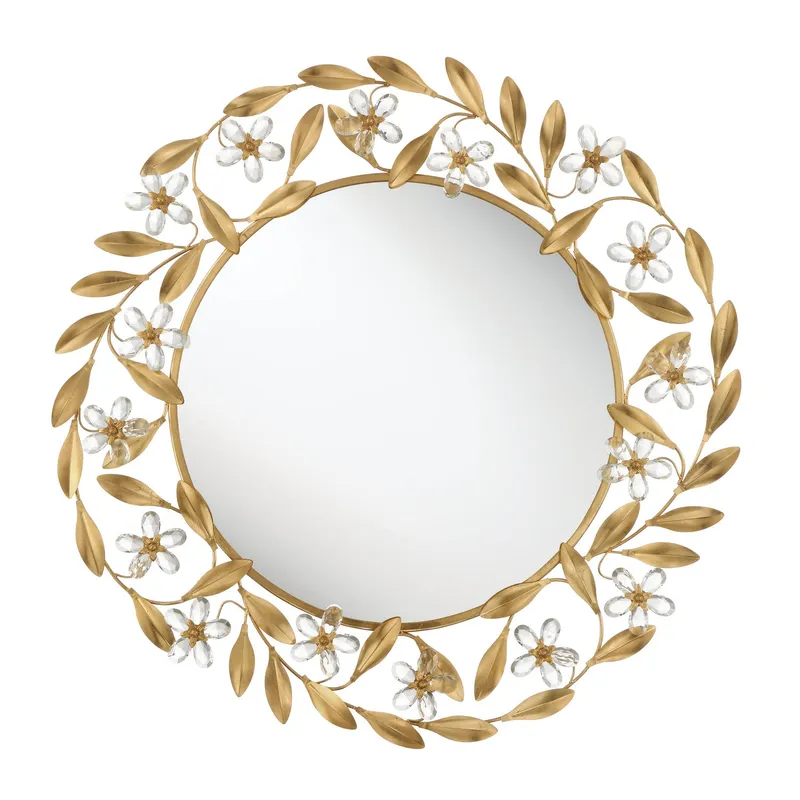 Marselle 30'' Mirror — Crystorama Lighting LED Mirrors  