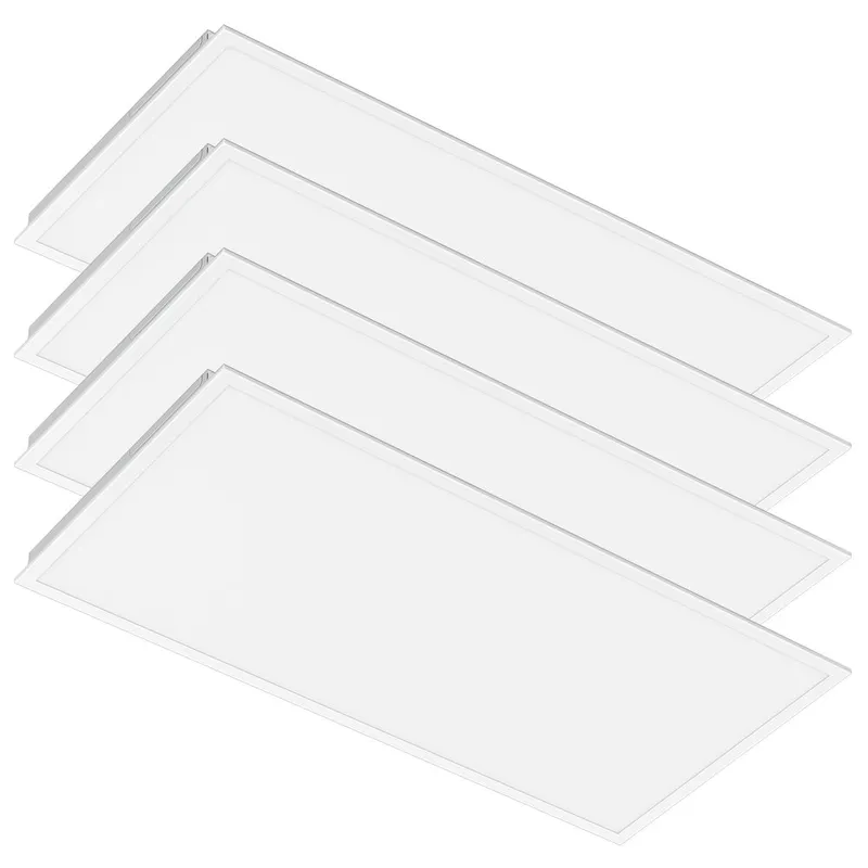 2x4 LED Panel Light - Selectable Wattage and CCT - 6400 Lumens - 0-10V Dimmable - Pack of 4 — Revolve LED LED Panel Lights 50.0W 3500K