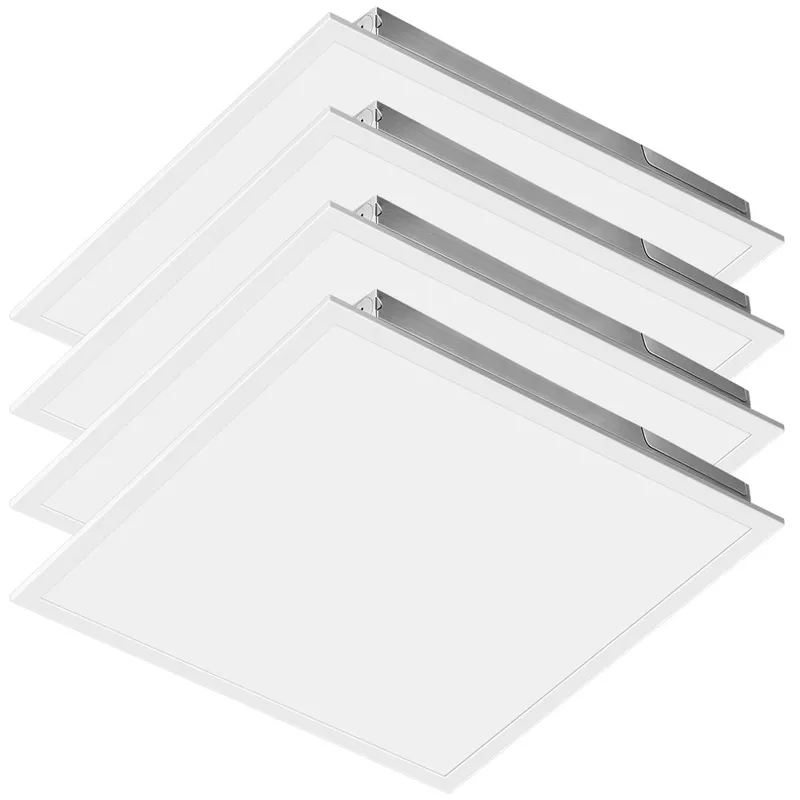 2X2 LED Flat Panel Light - 40W/30W/20W - 5370 Lumens - 5000K/4000K/3500K - 120-277V - Pack of 4 — Revolve LED LED Panel Lights 40.0W 3500K
