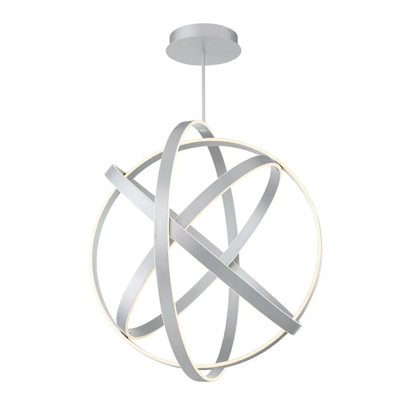 Modern Forms PD-61738-TT 3500K 202 Watt Kinetic LED Chandelier in Titanium — Foundry Lighting LED High Bay Lights 202.0W 3500K
