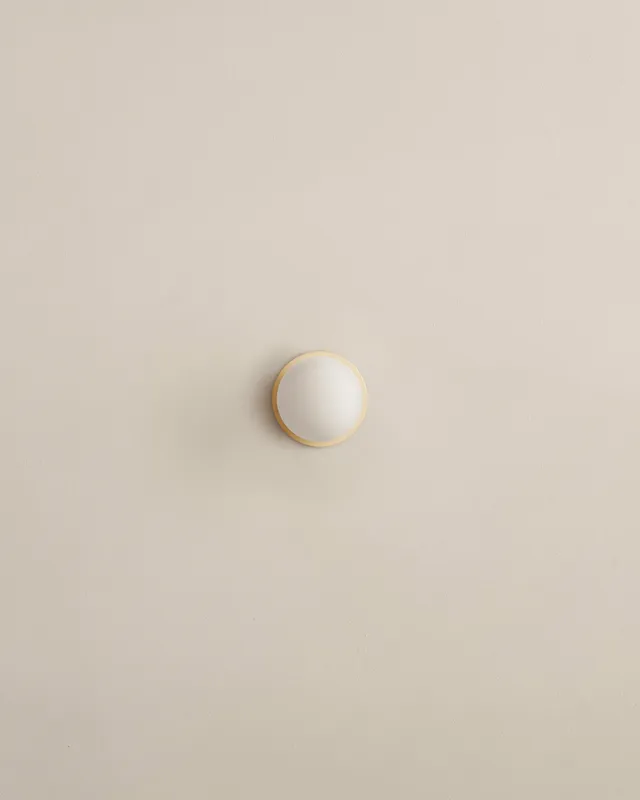 Orb Surface Mount – Orb 4 / Bone / Slim (ADA) — In Common With LED Strip Lights  