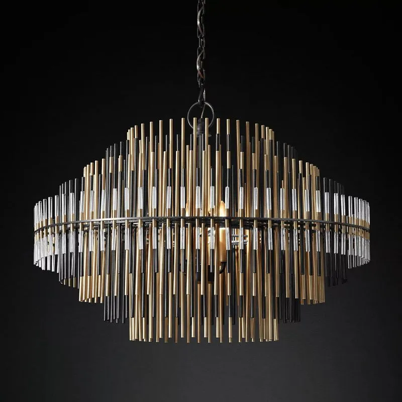 Emiren Round Chandelier 32" — Hilamps LED Area Lights 100.0W 2700K