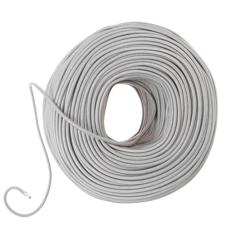 DIY Fabric Wire by the Foot - Silver