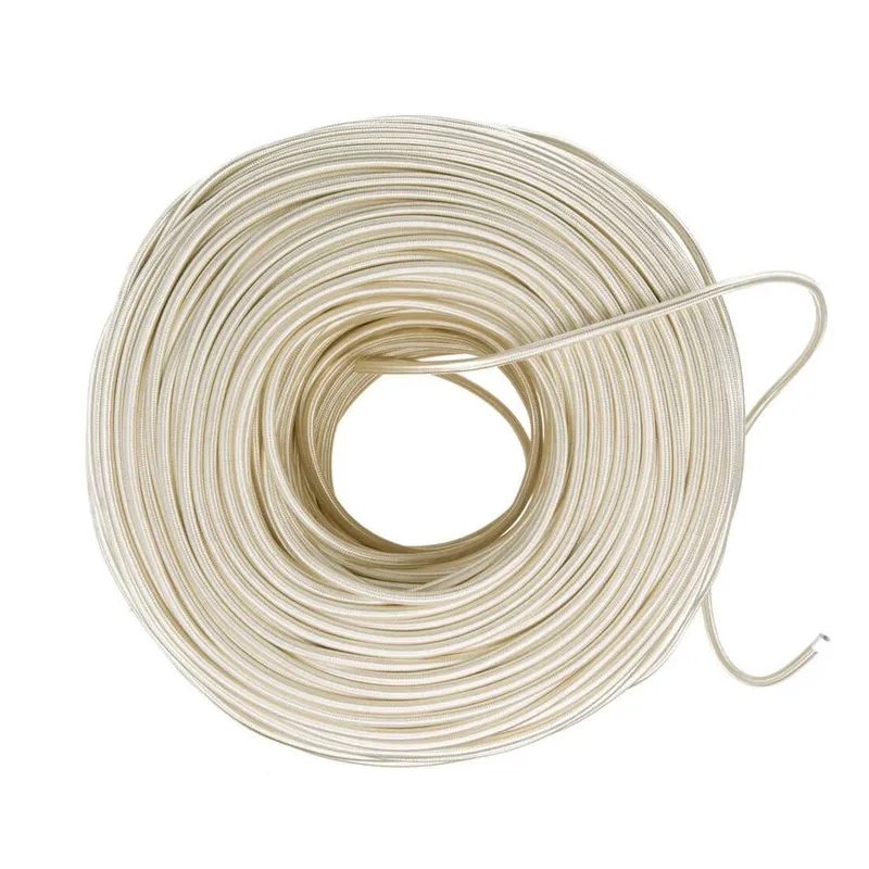 DIY Fabric Wire by the Foot - Champagne