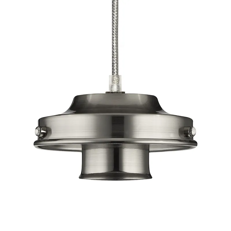 12' Glass Holder Brushed Nickel (240V)